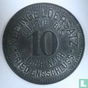 Meuselwitz 10 Pfennig 1918 (Zink - Typ 2) - Bild 2