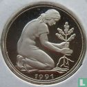 Duitsland 50 pfennig 1991 (PROOF - G) - Afbeelding 1
