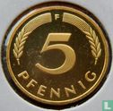 Allemagne 5 pfennig 1991 (F) - Image 2