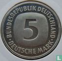 Allemagne 5 mark 1991 (G) - Image 2