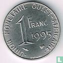 West African States 1 franc 1995 - Image 1
