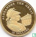 Libéria 25 dollars 2001 (BE) "Alexander the Great" - Image 2