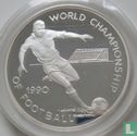 Jamaica 25 dollars 1990 (PROOF) "Football World Cup in Italy" - Image 1