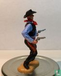 Cowboy with revolvers blue / black - Image 2