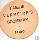 adler familie vermeire's boomstam 1959 - Afbeelding 1