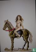 [Naakte vrouw op paard] - Afbeelding 1