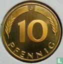 Duitsland 10 pfennig 1992 (J) - Afbeelding 2
