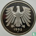 Duitsland 5 mark 1992 (PROOF - F) - Afbeelding 1