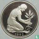 Deutschland 50 Pfennig 1992 (PP - J) - Bild 1