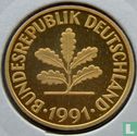 Duitsland 10 pfennig 1991 (J) - Afbeelding 1