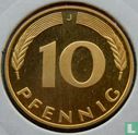 Duitsland 10 pfennig 1991 (J) - Afbeelding 2
