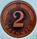 Germany 2 pfennig 1992 (D) - Image 2