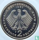 Germany 2 mark 1987 (F - Konrad Adenauer) - Image 1