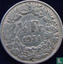 Switzerland ½ franc 1931 - Image 1