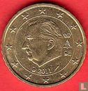 Belgique 10 cent 2011 (fauté) - Image 1