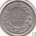 Switzerland ½ franc 1972 - Image 1