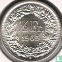 Zwitserland ½ franc 1965 - Afbeelding 1