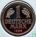 Allemagne 1 mark 1988 (G) - Image 1