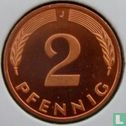 Germany 2 pfennig 1987 (J) - Image 2