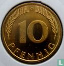 Allemagne 10 pfennig 1987 (G) - Image 2