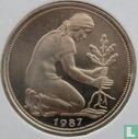 Duitsland 50 pfennig 1987 (G) - Afbeelding 1