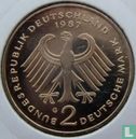 Allemagne 2 mark 1987 (G - Konrad Adenauer) - Image 1