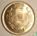 India 5 rupees 2009 (Hyderabad) - Afbeelding 1