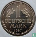 Germany 1 mark 1987 (G) - Image 1