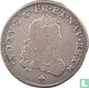 France 1/3 ecu 1720 (Z - with crowned escutcheon) - Image 2