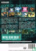 Zone of the Enders + demo disc Metal Gear Solid 2: Sons of Liberty - Afbeelding 2