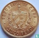 Cuba 5 pesos 1916 - Image 2
