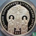Slovakia 10 euro 2018 (PROOF) "1150th anniversary Recognition of the Slavonic liturgical language" - Image 2