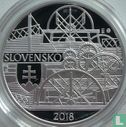Slowakei 10 Euro 2018 (PP) "200th anniversary of the first time a steamer sailed on the Danube river in Bratislava" - Bild 1