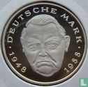 Duitsland 2 mark 1991 (PROOF - J - Ludwig Erhard) - Afbeelding 2