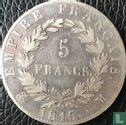 France 5 francs 1815 (NAPOLEON - M) - Image 1