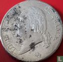 France 5 francs 1816 (B) - Image 2