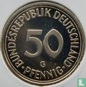Deutschland 50 Pfennig 1989 (PP - G) - Bild 2