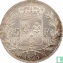 France 5 francs 1823 (M) - Image 1