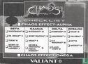 Chaos Effect Checklists