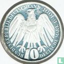 Deutschland 10 Mark 2001 (PP - D) "50 years Federal Constitutional Court" - Bild 1