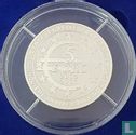 France 5 euro 2007 (PROOF - silver 950 ‰) "5th anniversary of the euro" - Image 2