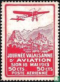 Plane above Sion - Image 1