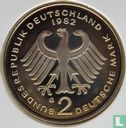 Deutschland 2 Mark 1982 (PP - G - Kurt Schumacher) - Bild 1