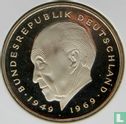 Germany 2 mark 1982 (PROOF - F - Konrad Adenauer) - Image 2