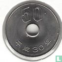 Japan 50 yen 2018 (year 30) - Image 1