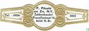P. Piketh und Zn. N.V. Zakkenhandel Prunellastraat 16 Aalst N.-Br. - Tel. 64904-3003 - Bild 1