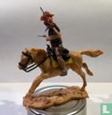 Cowboy op paard buckskin jacket - Afbeelding 2