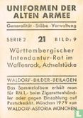 Württembergischer Intendantur-Rat im Waffenrock, Achselstücke - Afbeelding 2