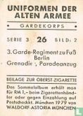 3. Garde-Regiment zu Fuß Berlin Grenadier, Paradeanzug - Afbeelding 2