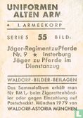 Jäger-Regiment zu Pferde Nr. 9 * Insterburg Jäger zu Pferde im Dienstanzug - Image 2